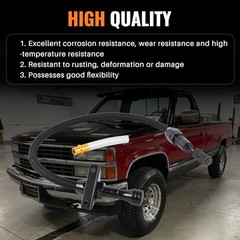 700R4 4L60E 4L80E Flexible Transmission Dipstick Stainless Steel Braided Hose
