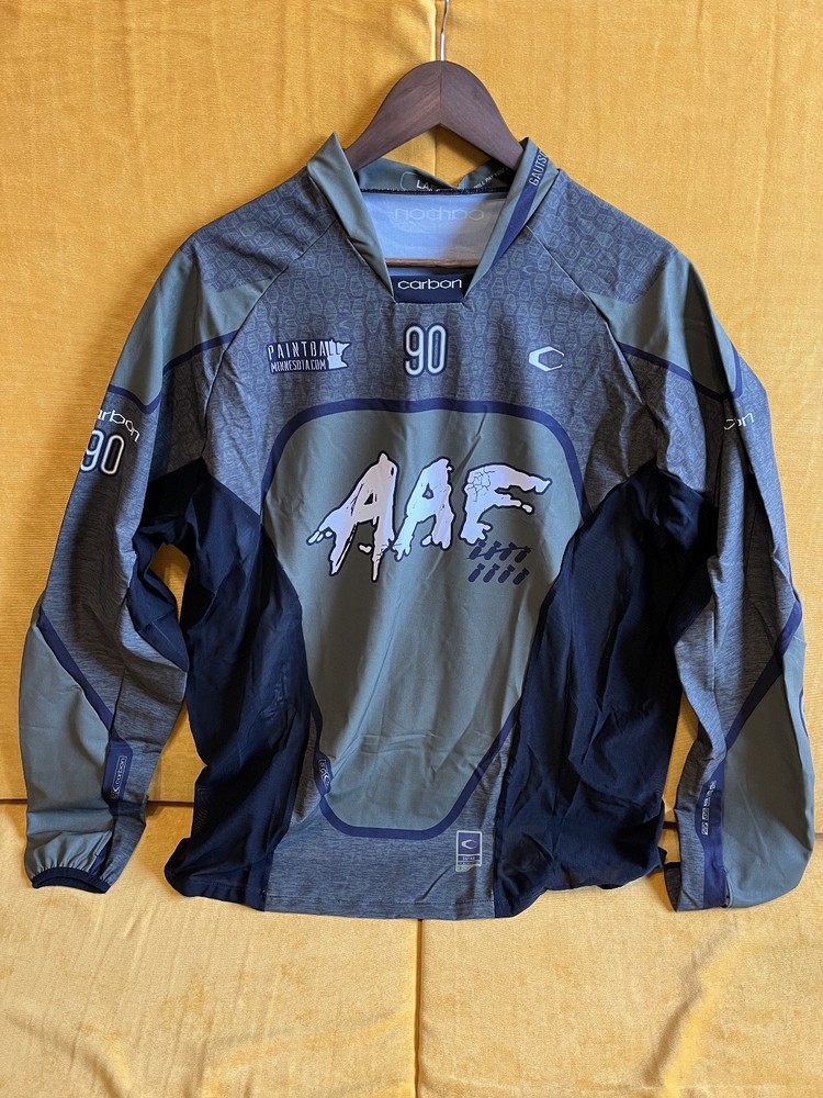 Custom CRBN Paintball SC Jersey – Air Assault Factory – AAF. SIZE L. RARE!