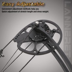 Compound Bow and Archery Sets – Right Hand Archery Compound Bows 0-70 lbs Dra…