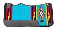 Horse 32″x30″ Western Contoured Therapeutic Woven Wool Felt Saddle Pad 39251