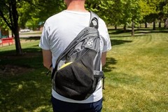 Infinite Discs Slinger Bag – Disc Golf Backpack, 6-12 Discs, Multiple Colors