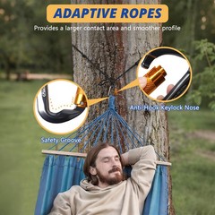 30KN Heavy Duty Auto Locking Carabiner Clips D-Shape Hook Climbing Caving Rescue