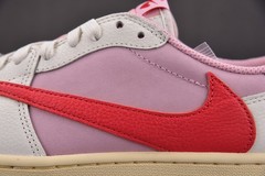 Air J*rdan 1 Retro Low “Travis Scott Sail Tropical Pink” IQ7604-101 Men’s Size