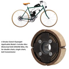 76mm Clutch Flyweight Slot Metal Alloy For 4 Stroke Motorized Gas Engine Bike