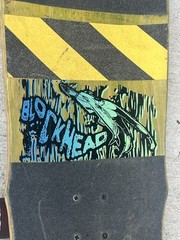 Vintage Blockhead Stretch Skateboard 34” Long