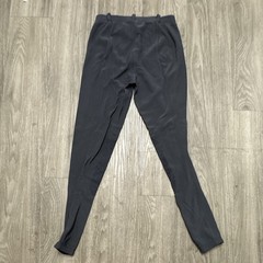 Irideon Women’s Black Knee Patch Breeches Size L Cotton Blend Made in USA