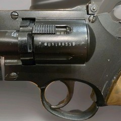 Vintage Crosman Model 38T Target Pellgun Revolver Pellet Gun 6-Shot