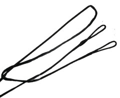AMERICAN RECURVE BOWSTRING B-50 Actual Length Bow String 14 Strands 30-50 lb USA