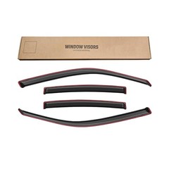 in-Channel Window Rain Guards for 2011-2023 Dodge 11-23 Charger in-Channel
