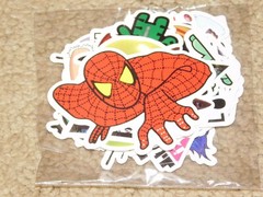 200 ASSORTED PVC WATERPROOF VINYL SKATEBOARD LAPTOP LUGGAGE STICKERS (New)