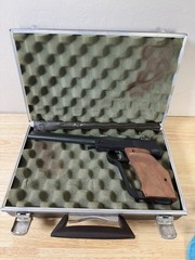 Walther LP3 LP Mod.3 Pellet .177 Air Pistol SSP w/ Vtg Challenger Hard Case READ