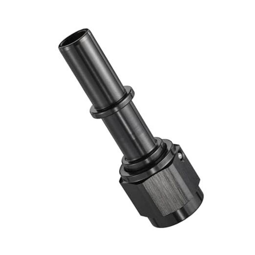 3/8″ SAE Quick Disconnect to 6AN Female EFI Fuel Line Fitting, Aluminum