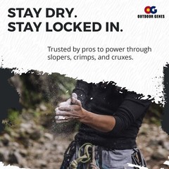 Rock Climbing Chalk, Pack of 2 – Long-Lasting Powdered Chalk for Secure Climbing
