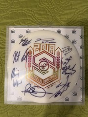 **1 of 1** Signed 2018 Glass Blown Open Disc
