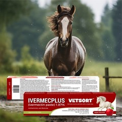 18 Pack In Box Paste Horse Dewormer Apple Flavor Dewormer FREE Shipping to US