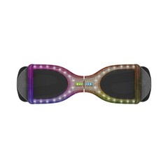Jetson Rave Extreme-Terrain Hoverboard with Cosmic Light-up Wheels – Black