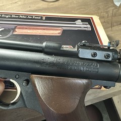 Benjamin HB22 H9A Series .22 Cal Pellet Pistol w/ Box Manual
