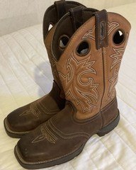 Durango Rebel Men’s 11″ Pull-On Western Cowboy Boots US 8 MPN DB4442 USED