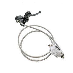 Rear Hydraulic Brake Caliper Assembly+Disc Rotor Kit for GY6 150cc ATV Go Kart