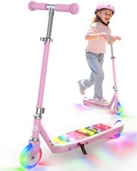 Gyroor KS2 Kids Electric Scooter For 6-12 Years Old-Pink