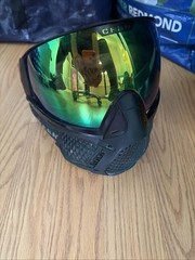 Carbon CRBN Zero Pro Paintball Mask (Less Coverage) – Fade Forest