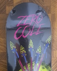 Zero Chris Cole Blacklight Skateboard Deck NOS