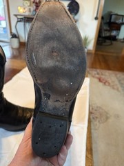 Tony Lama Black Western Equestrian Boots Size 10 1/2 Style 2923