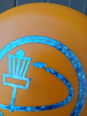 Discraft CT Challenger Paul Uliberri Tour Series Orange w/Blue Foil 173.7g