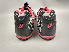 Asics Gun Lap Mens 13 G508Y Cross Freak 2 Black Fiery Red Gray No Spikes Track