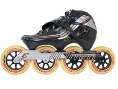 Bont Apache Racing Inline Speed Skates USA | 3-Point 110mm Carbon Fiber US 9