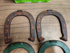 4 Double Ringer 2-1/2 Lb Pitching Horseshoes