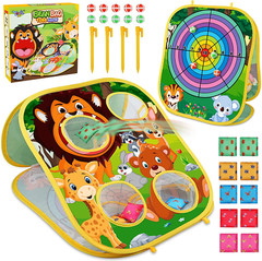 Animal Bean Bag Toss Game Toy Outdoor Toss Game,Family Party Party Supplies-Kids