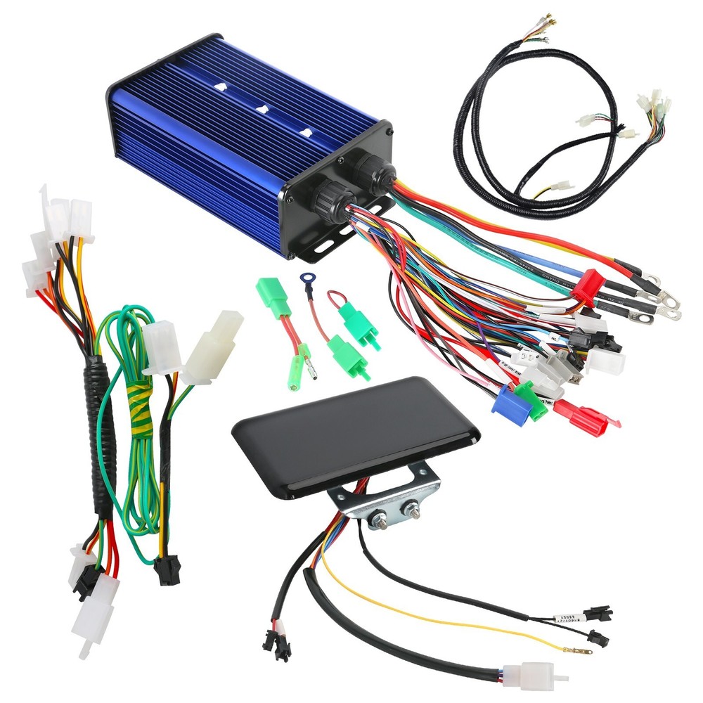 3000W 48V 72V Brushless Controller 60A Display For E-Bike Scooter ATV Buggy Quad