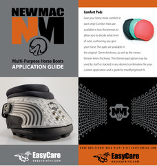 EasyCare New Macs Horse Hoof Boots (includes a pair of 2 boots) Size 2