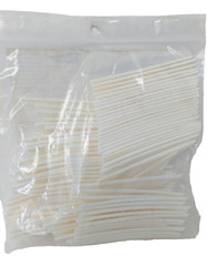 100pk Gateway Feathers 3″ Right Wing: Shield Flo White 300RSSFW-100