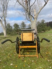 Imported Bennington 2 Two Wheel Horse Cart Carriage Driving Presentation Vehicle