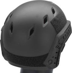Evike Airsoft – Matrix Basic Base Jump Type Tactical Airsoft Bump (Color: Black)