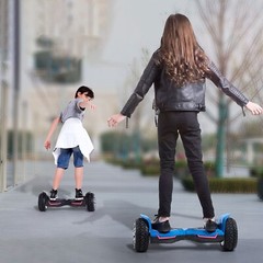 GYROOR Warrior Off Road Hoverboard Self Balancing Scooter w/ Bluetooth Speakers