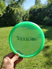 💥Discraft 20 Year Anniversary Buzzz Light Green Ice Pearl & Green Foil Stamp