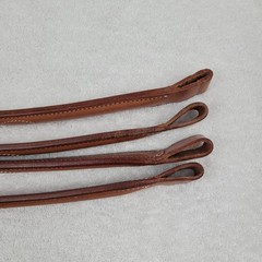 4 Western Headstall Brow Bands 16.5 x 1.13″ Loop 1.13″ Rawhide Embroidered New