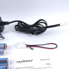 Tenergy 9.6V 1600mAh NiMH Butterfly Battery Pack + Smart Charger Combo