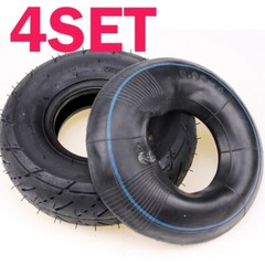 4pc 3.00-4 Tire & Tube 260×85 Fit Scooter Pocket Bike Go Kart ATV Razor E300 325
