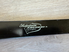 RARE Shakespeare Archery The Sierra Model X 18 Recurve Bow 52in 45lb Vintage USA