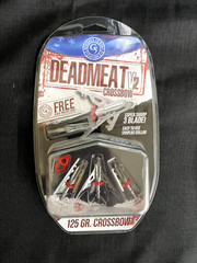 G5 Deadmeat V2 125 Grain 3 Blade Crossbow Expandable 3 Pack BRAND NEW