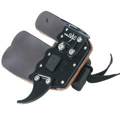 Southland Archery Supply SAS Elite Aluminum Suede and Leather Finger Tab