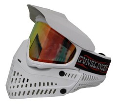 JT Paintball Proflex L.E. Mask Goggle w/ Clear + Fire Lenses – White Gunslinger