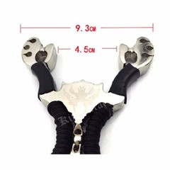 Professional slingshot Stainless Steel Outdoor Hunting slingshots Catapult Sling