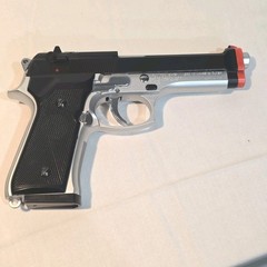 Lot of 2 Nice Pistols 6mm Taurus, Unmarked Air Soft Working Order