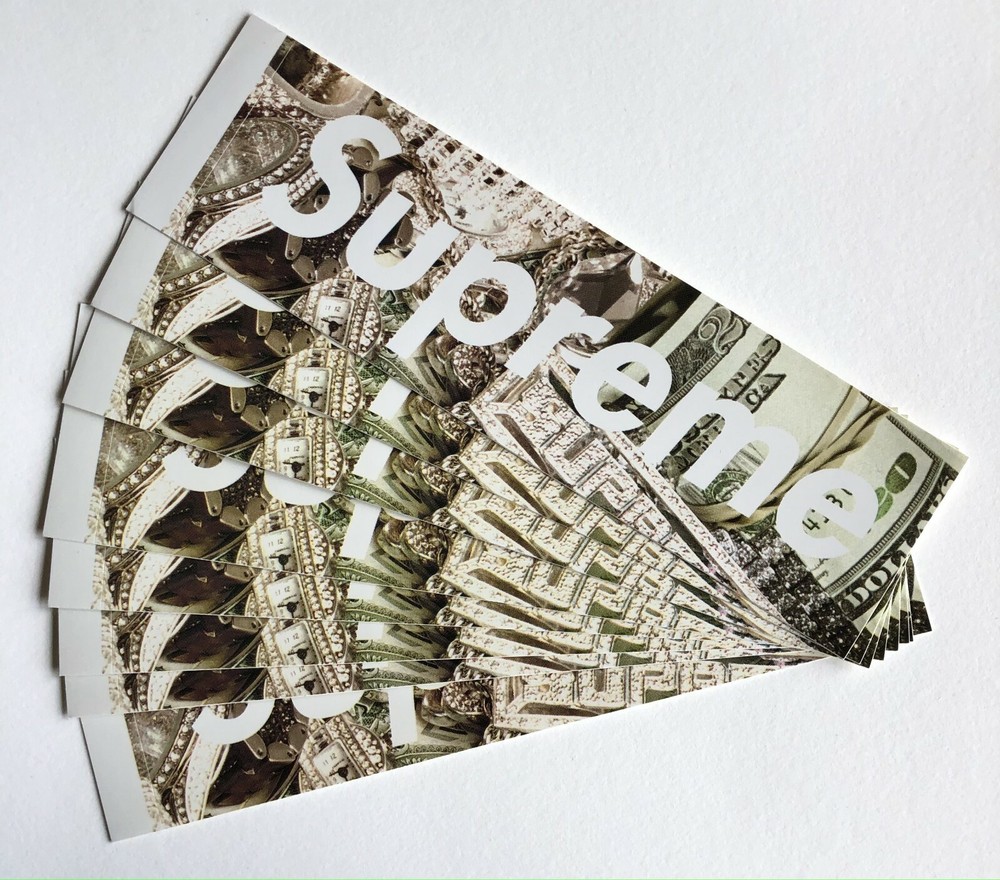 Supreme Bling Box Logo Sticker 100% Authentic SS20 Season