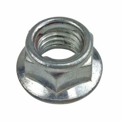 Metric Nuts M6 M8 M12 Flange Nut Zinc / Non-Serrated or Serrated Go Kart ATV
